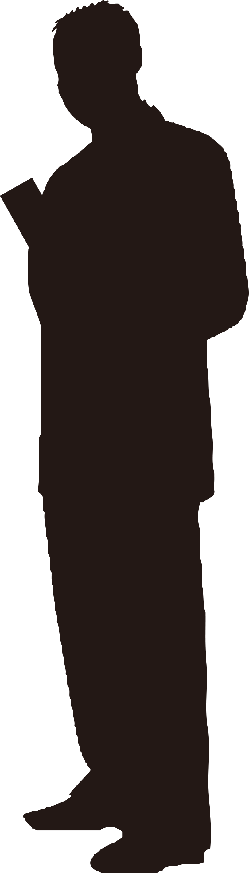 人物シルエット